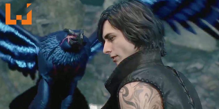 《Devil May Cry 5》神秘主角V战斗风格公布！能变银发 召唤和操控巨大恶魔的男子！