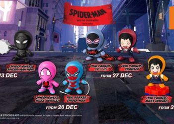 马来西亚McDonald’s推出全新Spider-Man玩具！八款Spider-Gwen和Peni Parker等你收集！