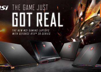 MSI正式公布一系列搭载NVIDIA GeForce RTX显示卡的电竞笔电！
