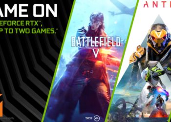 买NVIDIA GeForce RTX显卡就送《Battlefield V》和《Anthem》两款游戏！