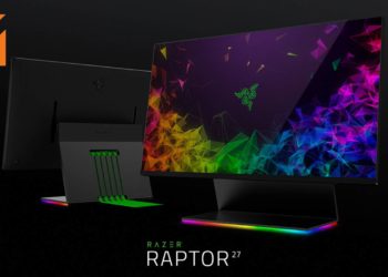 Razer Raptor Gaming Monitor正式公布！近乎无边框的高配显示器！
