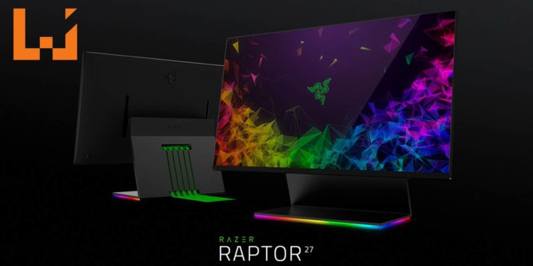 Razer Raptor Gaming Monitor正式公布！近乎无边框的高配显示器！
