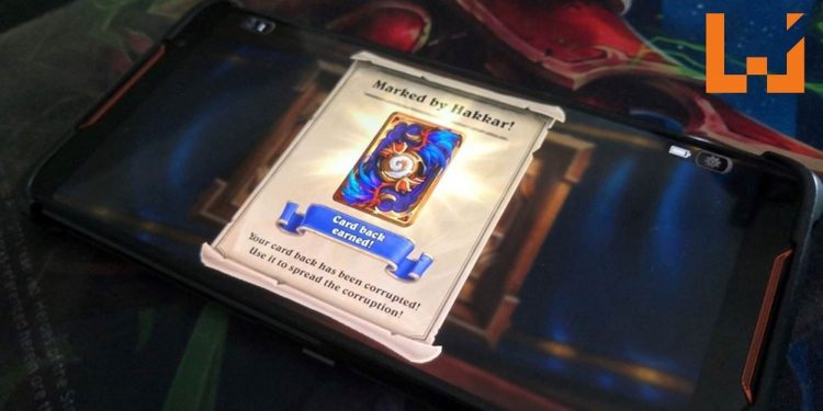 Wanuxi与Blizzard联手送你《Hearthstone》全新卡背图案Mark of Hakkar！让我们“互相感染”吧！