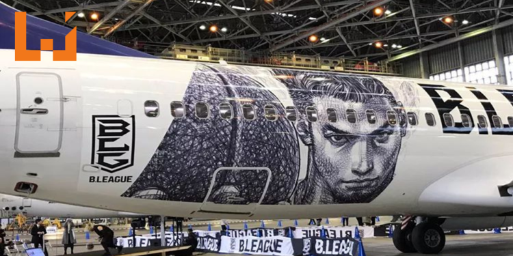 《Slam Dunk》作者井上雄彦和日本篮球联盟B.league合作!打造篮球主题定制班机!