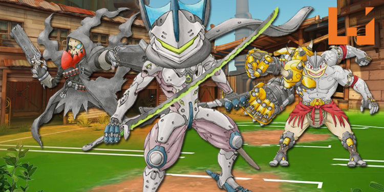 画家自制《Pokemon》x《Overwatch》角色同人图！Mewtwo 变 Moira毫无违和感！