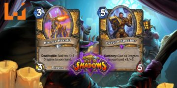 官方正式公布《Hearthstone》Rise of Shadows新卡牌！Bronze Herald和Dragon Speaker强势登场！