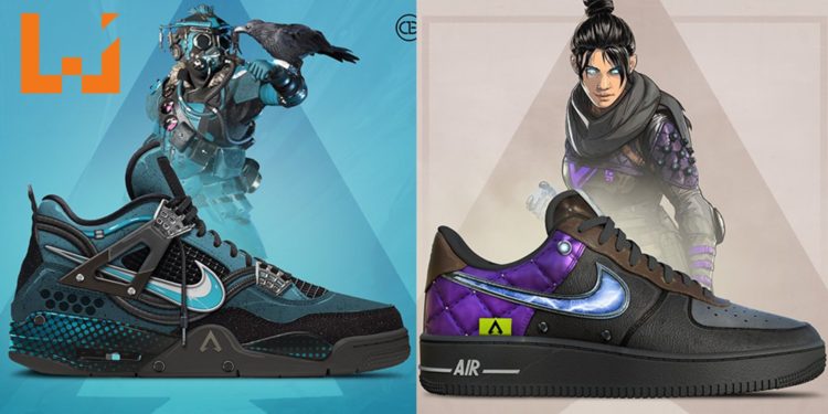 创意无限！神人设计师再次制作《Apex Legends》新运动鞋概念图！