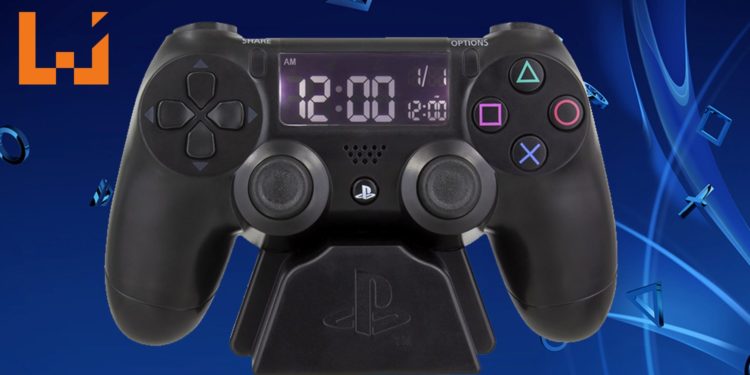 PlayStation授权推出Dualshock 4闹钟！半夜玩游戏后也不怕睡迟！