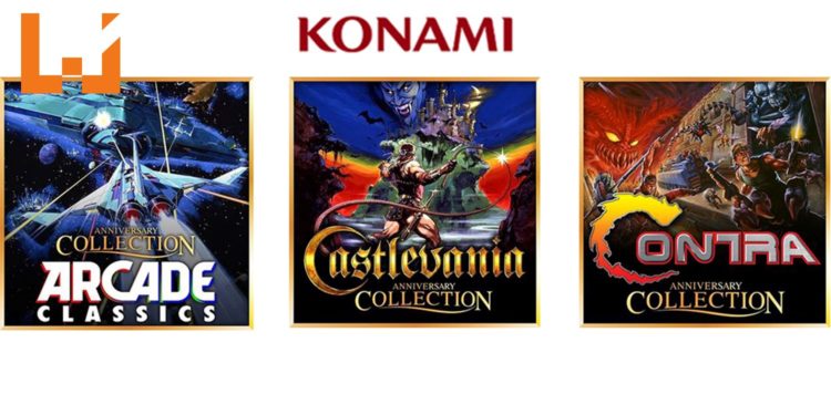 KONAMI欢庆50周年即将推出3合辑！魂斗罗《CONTRA》， 恶魔城《CASTLEVANIA》和经典街机《ARCADE CLASSICS》 都有！