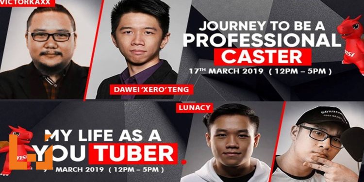 MSI将举办两场WorkShop 入场免费!聆听Youtuber和Caster的心路历程！