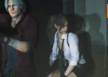 神人制作Dante Mod！恶魔猎人Dante出现在《Resident Evil 2 Remake》打丧尸！