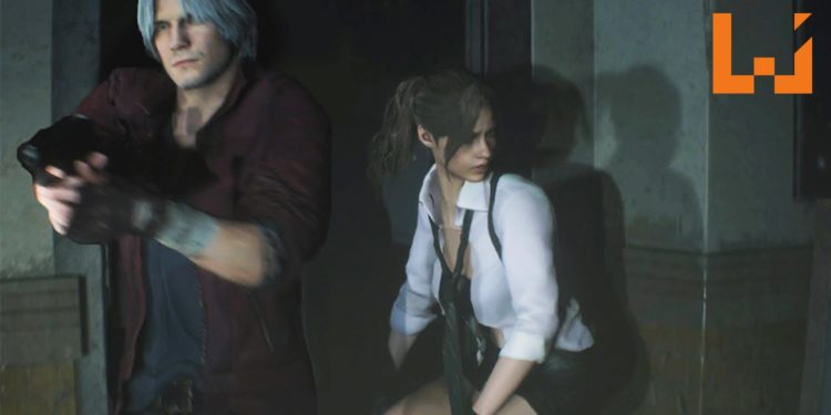 神人制作Dante Mod！恶魔猎人Dante出现在《Resident Evil 2 Remake》打丧尸！