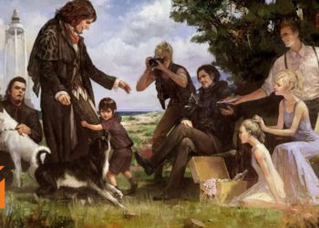 《Final Fantasy XV》官方小说艺术设定图疑似暴露新结局？Noctis和 Lunafreya结婚生子！