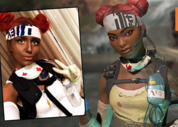 国外实况主cos《APEX LEGENDS》的“Lifeline”cos到被ban台！少女哽咽道歉说无意冒犯让人心生不忍！