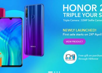 HONOR 20 Lite将在4月24日，大马地区开卖！手机只售RM949！