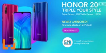 HONOR 20 Lite将在4月24日，大马地区开卖！手机只售RM949！