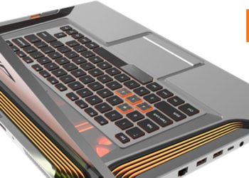 Asus与BMW合作制作一款概念电竞笔电ROG Face Off！长相非常拉风高端的视觉系顶级电竞笔电！