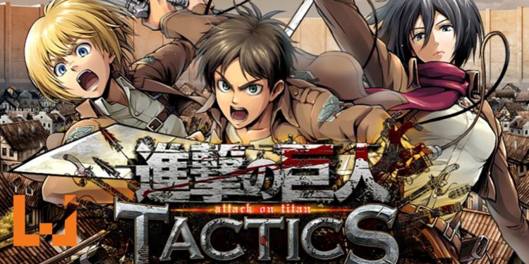 《进击的巨人TACTICS》日版手游已经登录Android以及iOS平台！献上你们的心脏 抵挡巨人！