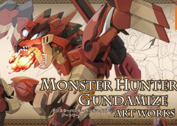 同人画家绘制机甲化《Monster Hunter》怪物画册！机甲天空霸主雄火龙威风不减！