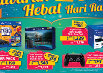Sony即将推出开斋节限时优惠！PSVR+BEAT SABER套装折扣后售价RM1,229！