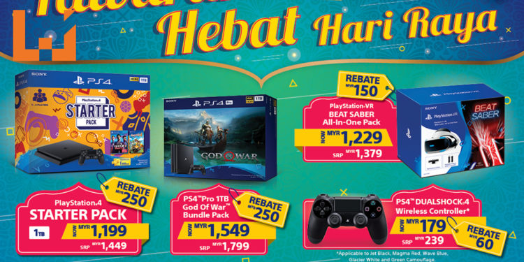 Sony即将推出开斋节限时优惠！PSVR+BEAT SABER套装折扣后售价RM1,229！