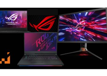ROG在Computex上公布ROG SCAR III G731，ROG HERO III G731和ROG Zerphyrus S GX502笔电！也推出了4K 144hz的电竞荧幕！