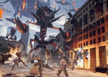 Wanuxi试玩《Earth Defense Force: Iron Rain》!在画面大跃进的情况下爽击退外星人大军!