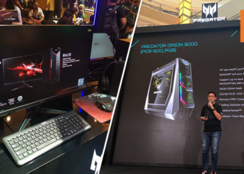大马Acer推介新显示器及更新Predator Orion系列！8GB内存 + 256GB固态硬碟 + 1TB HDD的Orion 5000售价RM9,999！