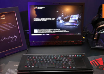 设计满分ASUS ROG Mothership即将在7月正式发售！航母级性能怪兽电竞笔电售价为RM26,999！