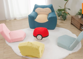 日本公司推出《Pokemon》中Snorlex 主题沙发！沙发+ Poke Ball脚垫椅售价约RM1,330！