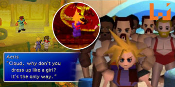 Cloud笑容逐渐母汤…《Final Fantasy VII》重制版总监受访时表示游戏将保留Honey Bee Inn变装及大佬围观事件！
