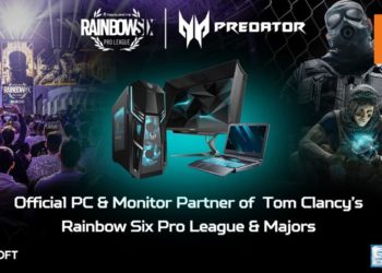 Predator提供赞助，与Ubisoft进行合作！打造规模最大的《Rainbow Six：Siege》职业联赛！