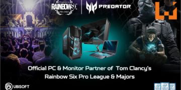 Predator提供赞助，与Ubisoft进行合作！打造规模最大的《Rainbow Six：Siege》职业联赛！