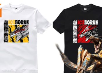 CAPCOM将推出4款以迅龙和轰龙为主的《Monster Hunter World: Iceborne》限量T-Shirt！预定9月6日发售！