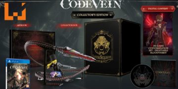 《Code Vein》Collector’s Edition即将在东南亚地区开放预购！内有帅气的游戏角色手办模型！
