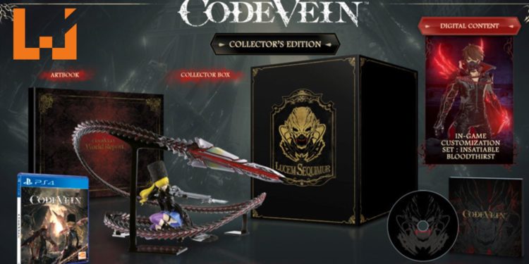 《Code Vein》Collector’s Edition即将在东南亚地区开放预购！内有帅气的游戏角色手办模型！