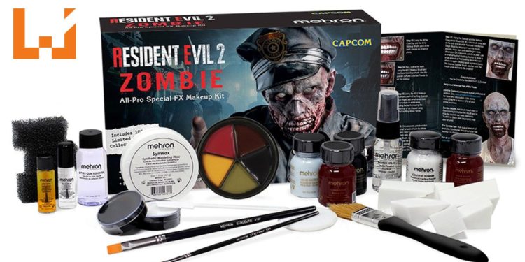 CAPCOM推出《Resident Evil 2》丧尸特效化妆套组，让你秒变丧尸！套组售价约RM414！