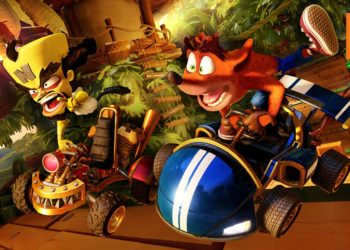 《Crash Team Racing Nitro-Fueled》正式在PS4和NS平台上发售！赶快与队友来一场搞笑的你死我活赛车比赛吧！