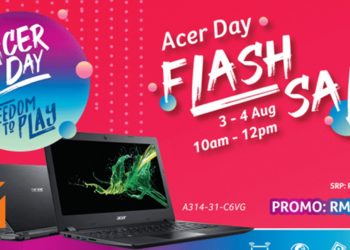 Acer举办Acer Day 2019，并有快闪促销活动！Aspire 3笔电限时售卖RM999！