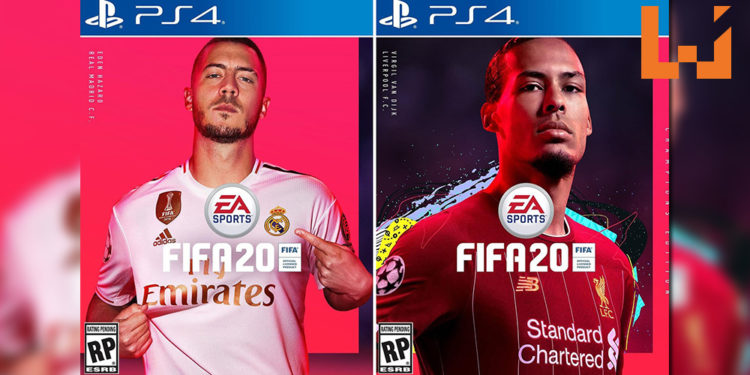 心很痒怎么办！EA SPORTS 宣布Eden Hazard及Virgil van Dijk成为《FIFA 20》冠军版游戏封面图！