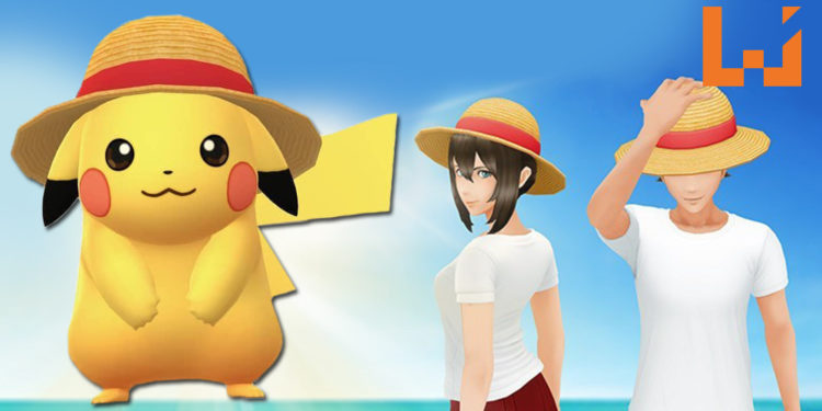 是时候回锅咯~Pokemon GO与One Piece合作推出穿着Luffy草帽的超萌Pikachu!