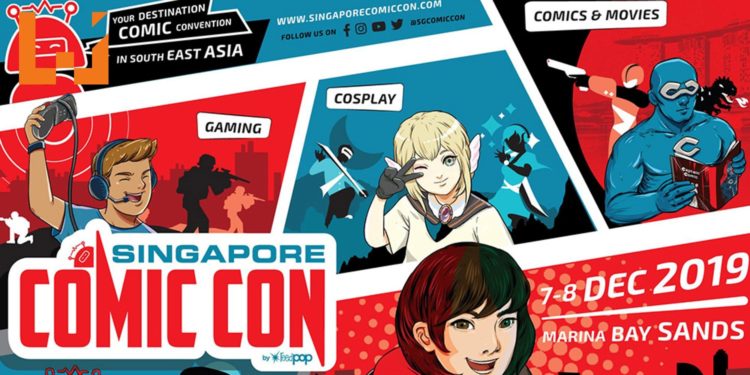 新加坡Comic Con 2019即将在12月7日至8日正式引爆!现场有许多动漫活动和游戏等着你来体验!