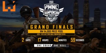 PUBG MOBILE Malaysia National Championship 2019正式在7月13日正式开打！高达RM114,000总奖金池等着战队赢取！