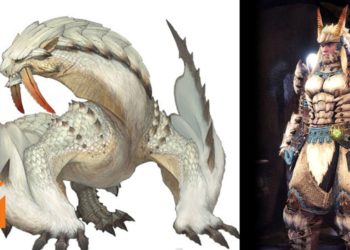外媒公布《Monster Hunter World: Iceborne》更多冰牙龙和套装武器设计!凸显冰牙龙的霸气!