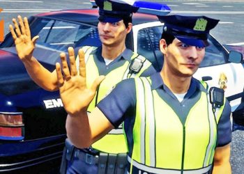 《Police Simulator: Patrol Duty》在Steam平台上发售！可以与朋友联机，在游戏中打击罪犯和维护法制！