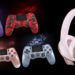 女孩们站起来！PlayStation一口气推出4款全新PS4手柄新色, 玫瑰金超吸睛, 搭玫瑰金无线立体声耳机美到嫑嫑的！