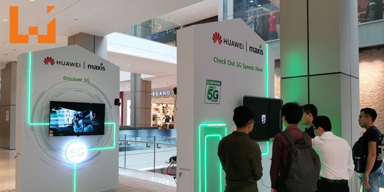 大马HUAWEI宣布在Pavilion Elite设立5G网络体验区！下载速度可达1.3Gbps！