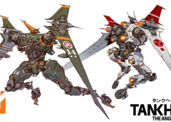 国外神人绘制插画系列“TANKHEAD”！二战军事武器和载具都变成帅气机甲！