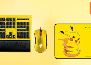 皮神来袭！中国Razer X Pokemon联手推出Pikachu主题键盘、滑鼠套装，双十一限定发售！