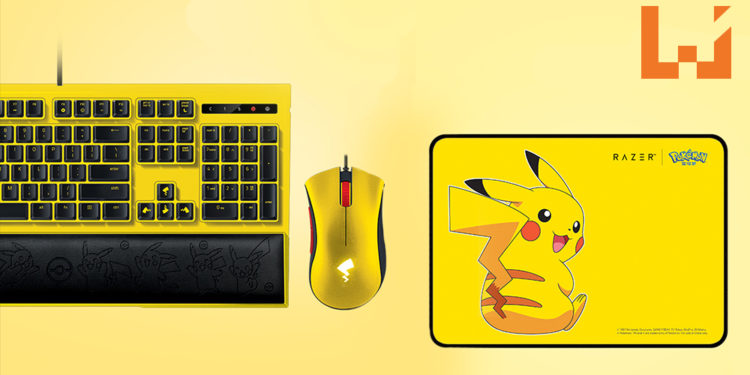 皮神来袭！中国Razer X Pokemon联手推出Pikachu主题键盘、滑鼠套装，双十一限定发售！